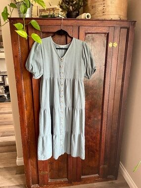 Little Cottonwood Tiered Midi Dress